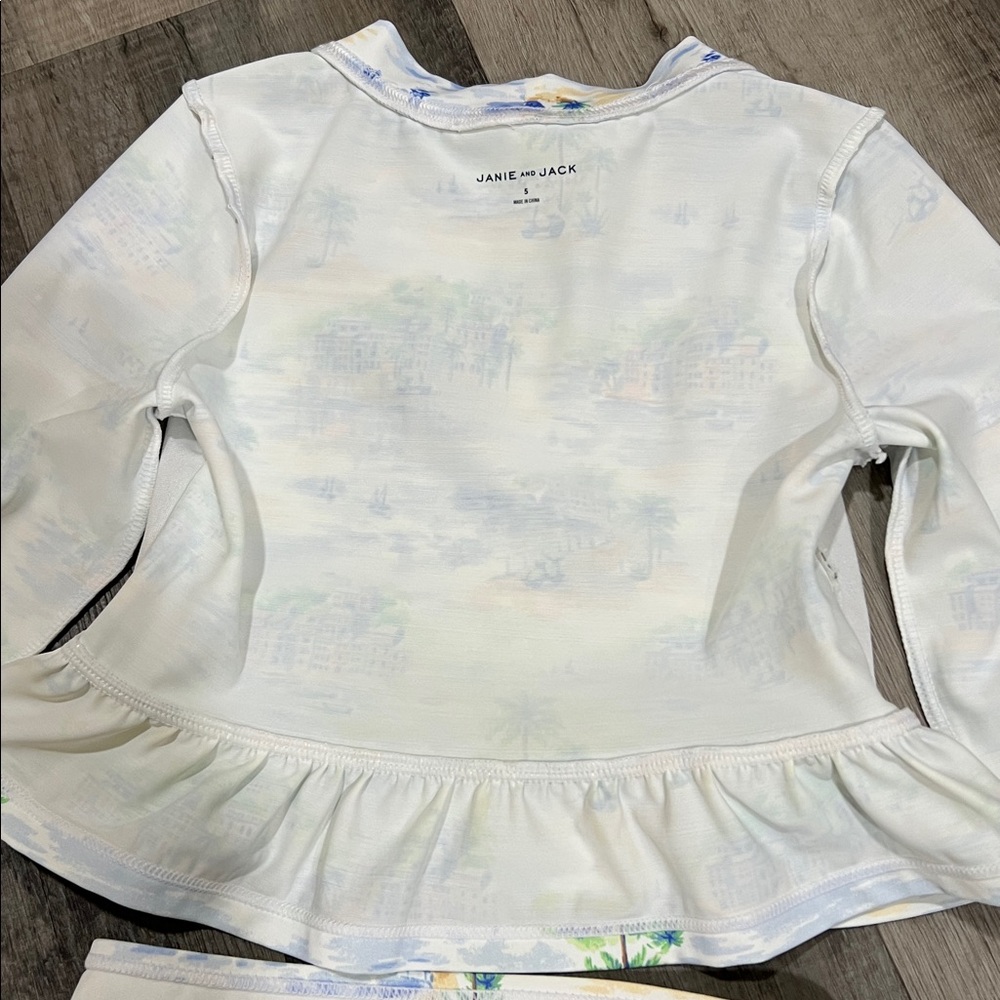 Janie and Jack x  Gray Malin swim 2 piece size 5 - Picture 10 of 10